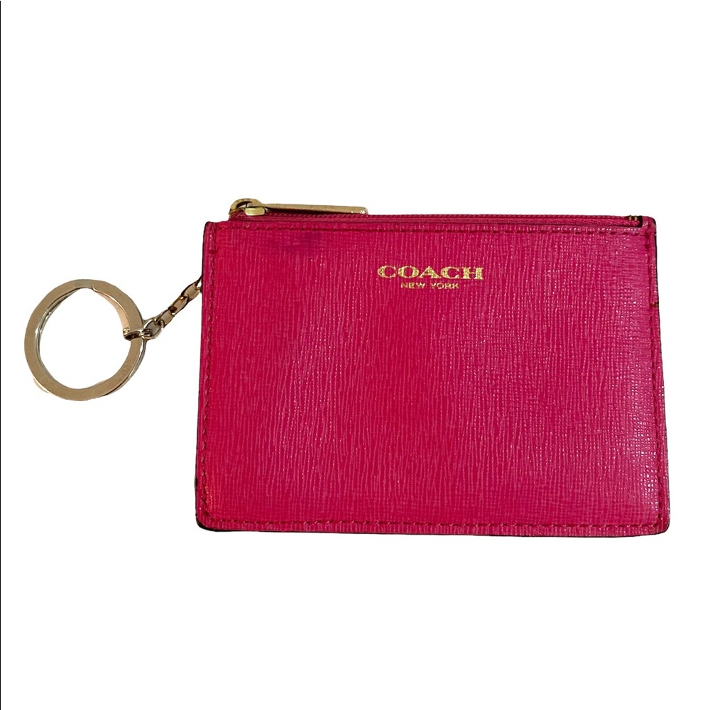 Coach Coin Keychain